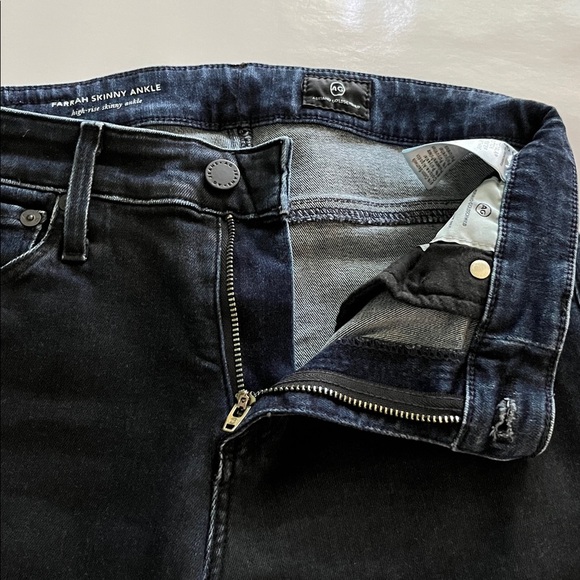 Ag Adriano Goldschmied Farrah Skinny Ankle High Rise Size 25R - Picture 16 of 16